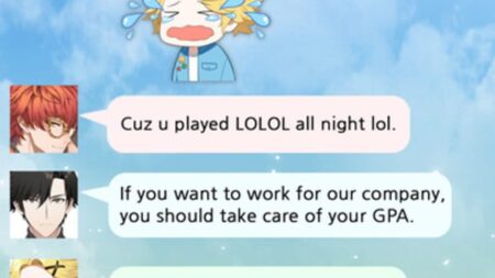 Mystic Messenger screenshot.