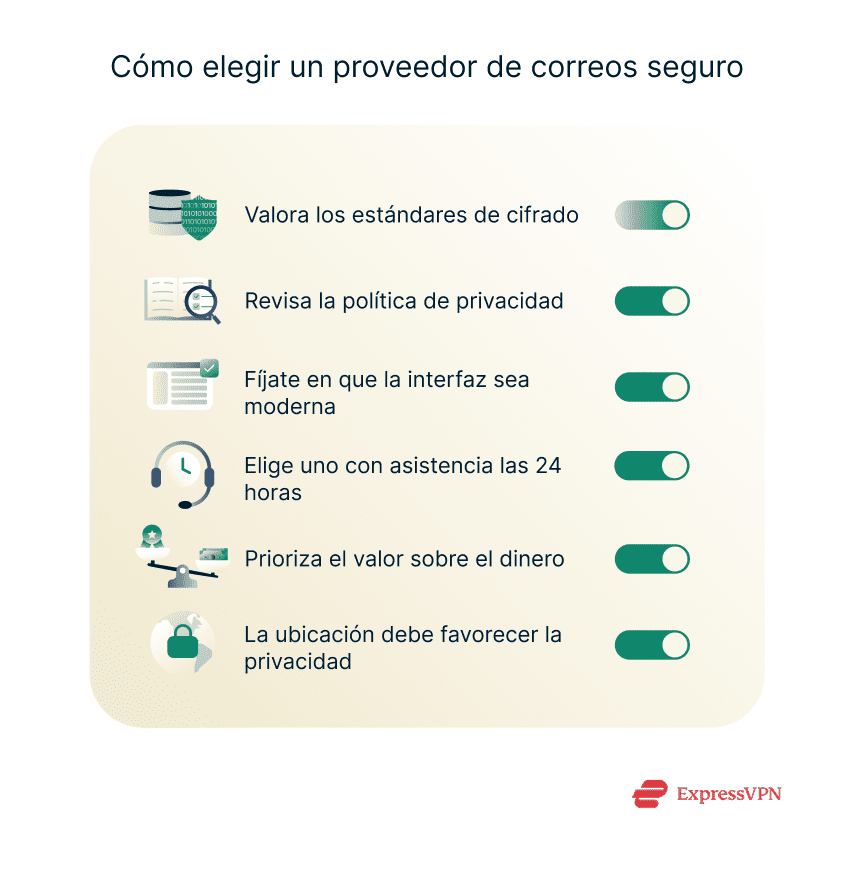Illustration How To Choose A Secure Email Provider 1
