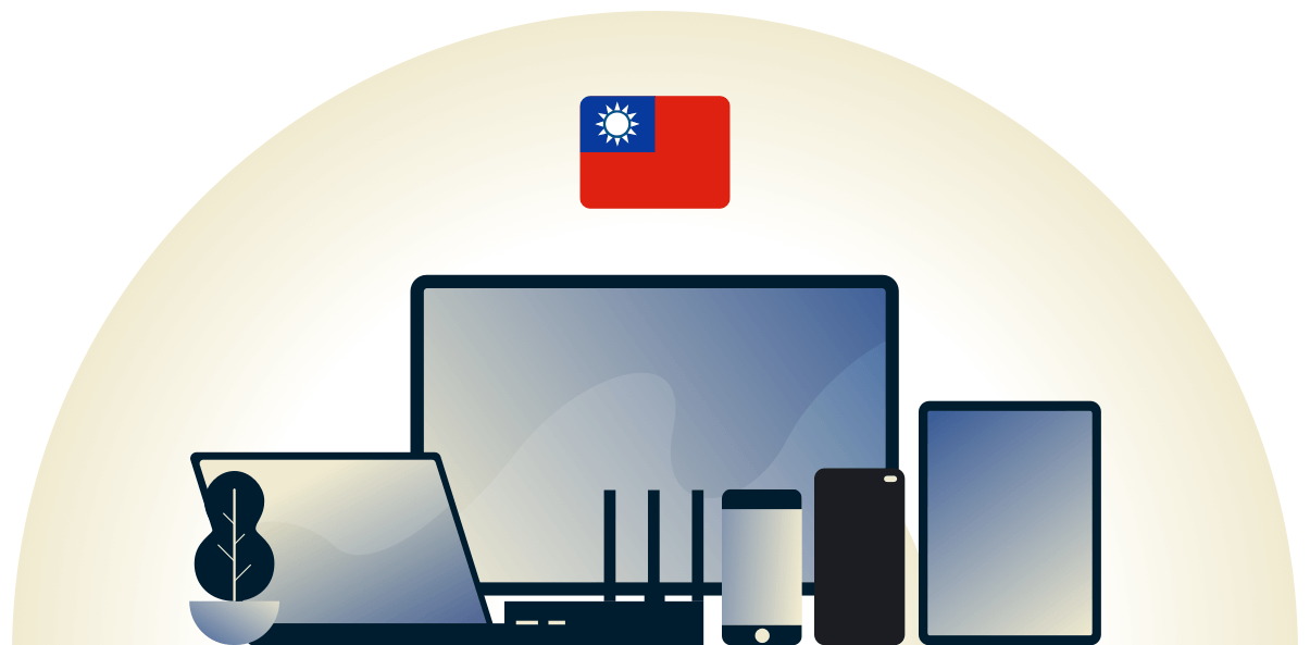 Taiwan VPN skyddar en mängd olika enheter.