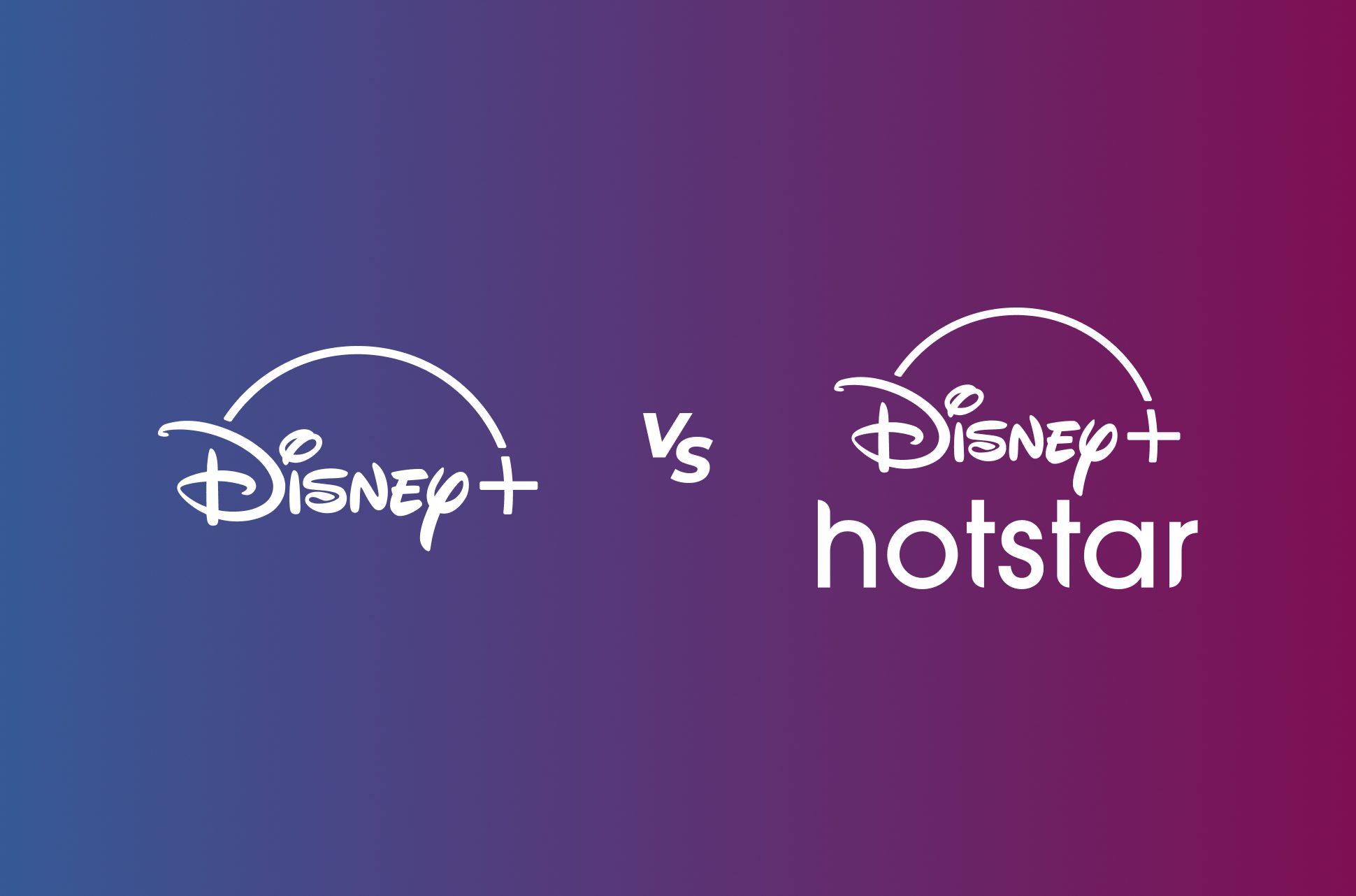 Are Disney+ and Disney+ Hotstar the same?
