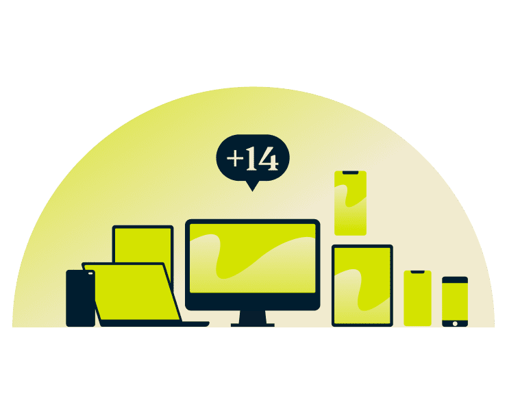 Up To 14 Devices@2x 14