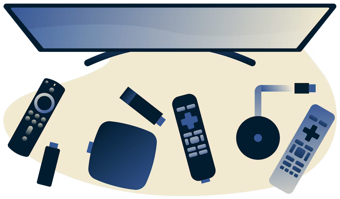 VPN Android TV pour la mise en miroir et la diffusion d'écran.