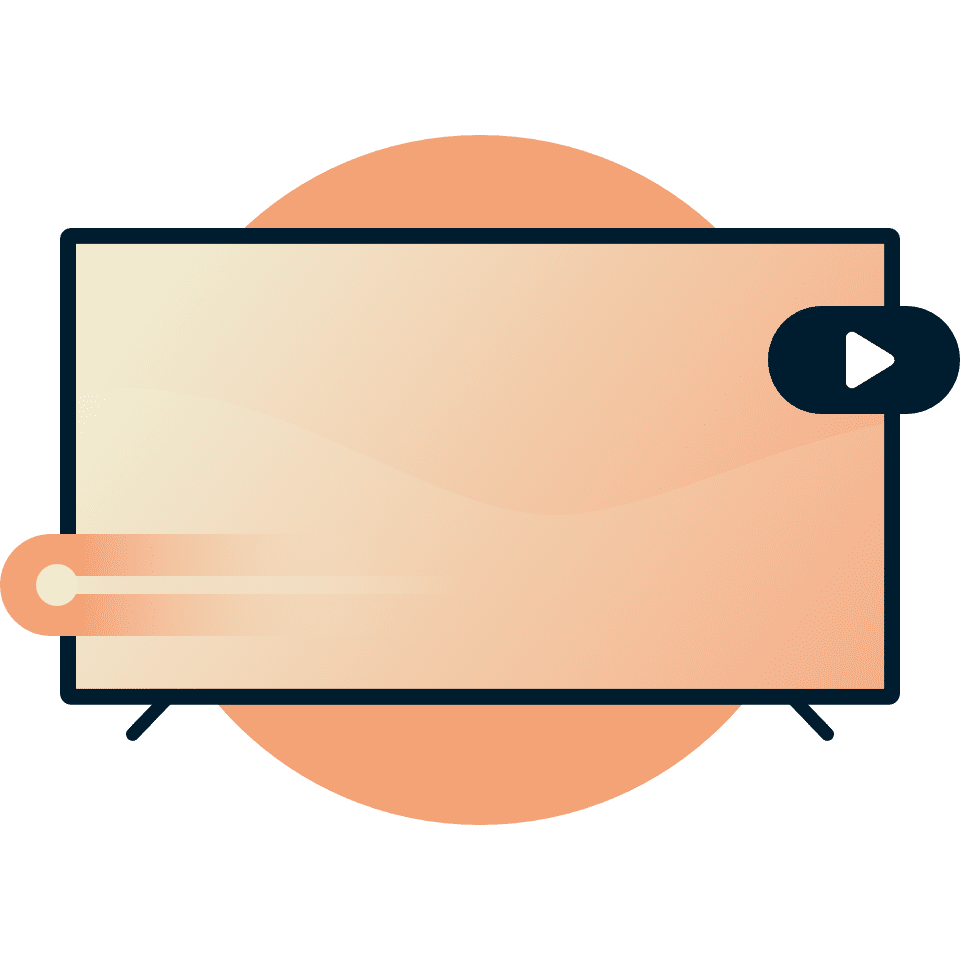 Smart TV VPN til brug af mediastreamer-tjenesten.