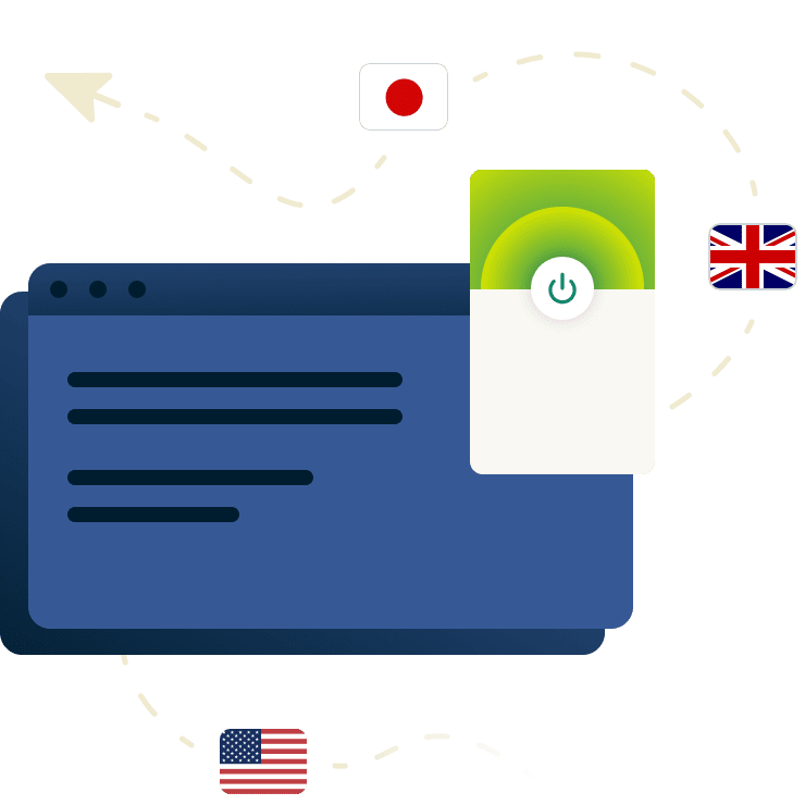 GUI-hoz használd az ExpressVPN böngészőbővítményt.