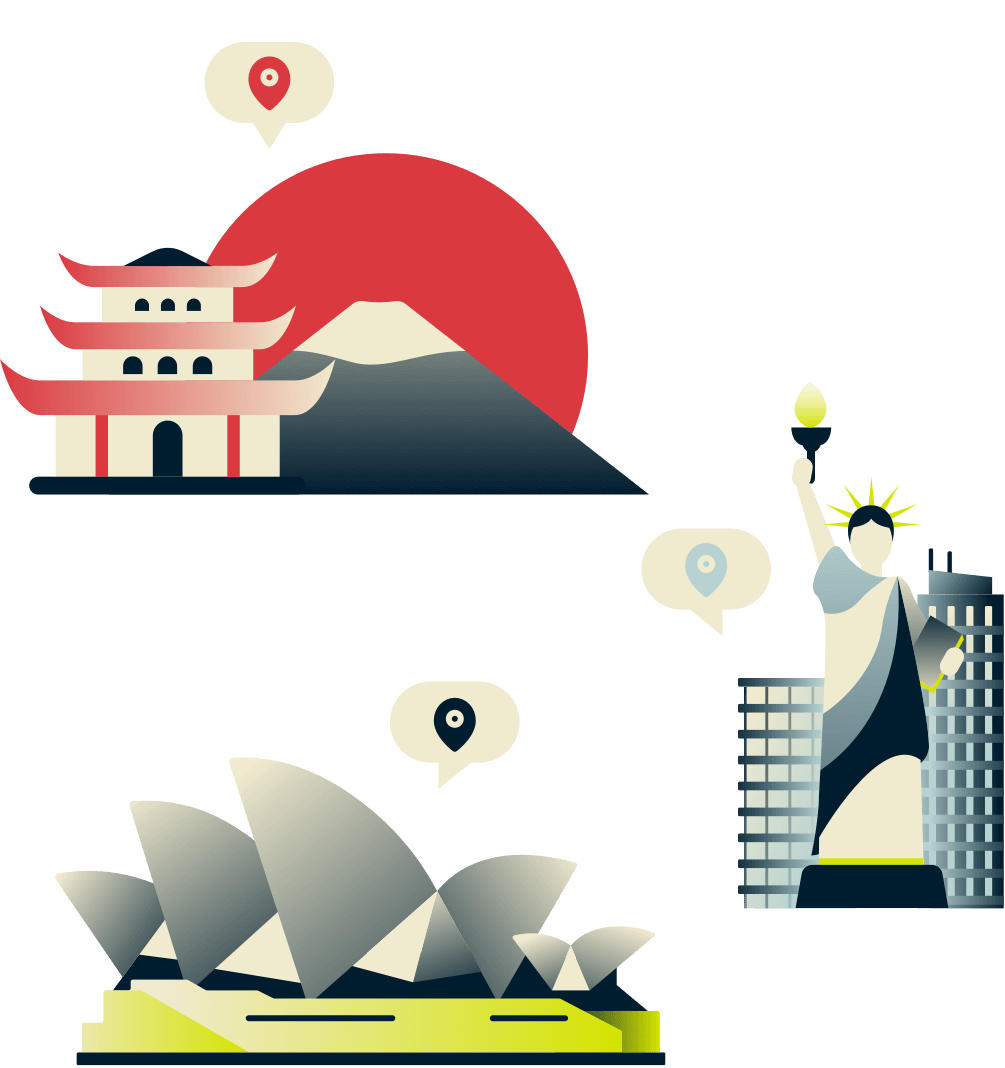 VPN server hero foreground image